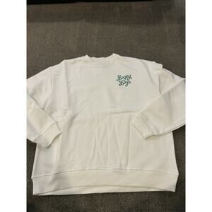 Bogey‎ Boys BB Script Crewneck White Size 2XL